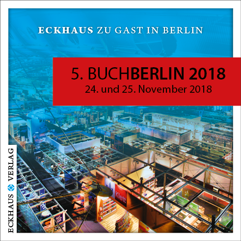 Design Eckhaus Verlag auf der BuchBerlin 2018 Messe